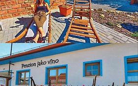Penzion jako víno
